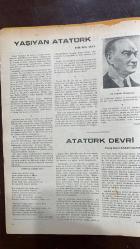 VARLIK SANAT VE FİKİR DERGİSİ - SAYI : 489 - 1 KASIM 1958 - ATATÜRK - FALİH RIFKI ATAY - YAKUP KADRİ KARAOSMANOĞLU - YAŞAR NABİ - BEHÇET NECATİGİL - HASAN ŞİMŞEK - ORHAN HANÇERLİOĞLU - ÖZKER YAŞIN - TALİP APAYDIN - OĞUZ KAZIM ATOK - SAMİ N. ÖZERDİM - ATAÇ - MUAZZEZ MENEMENCİOĞLU - ŞAHİNKAYA DİL - TEOMAN KARAHUN - HALİM YAĞCIOĞLU - CEYHUN ATUF KANSU - İHSAN AKAY - ŞEMSETTİN ÜNLÜ - ABDULLAH RIZA ERGÜVEN - BEHİÇ ENVER KORYAK - ERGİN SANDER - CEMİL YENER - MUZAFFER HACIHASANOĞLU - ETEM YAZGAN - M. ALPTEKİN - M. CELAL ERTUĞAY - YÜCEL YAZGAN - SITKI SALİH GÖR - S. KANDEMİR BAŞAR - HAYRETTİN UYSAL - M. SAMİ AŞAR - ÖZDOĞAN AKTAR - İBRAHİM ZEKİ BURDURLU - RIZA BULUT - A. İHSAN BEYHAN - MEHMET KARABULUT - NERİMAN DURANOĞLU - A. RIDVAN BÜLBÜL - ERGUN EVREN - FAİK BAYSAL - TAHSİN KAVAK - ZAHİR GÜVENLİ - H. ZEKÂİ YİĞİTER - MUZAFFER UYGUNER - OSMAN FUAT ÖZKILIÇ - ZİYYAT SELİMOĞLU - YAŞAR GÜNGÖR - ROGER CAILLOIS - BAHATTİN AKAY - PANAIT ISTRATI - JOHN STEINBECK - ORHAN KEMAL - MAHMUT MAKAL  -24 SAYFA