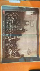 HAYAT HAFTALIK HABER MECMUA, DERGİSİ - ORTA SAYFA POSTER: BİRİNCİ BÜYÜK MİLLET MECLİSİ C.Esad Auseven CELAL ESAD ARSEVEN'IN BIR YAGLIBOYA TABLOSUNDAN - SAYI: 17 24 NİSAN 1959 SIRA NO: 133 ŞARLO – MAURICE CHEVALIER – SÜREYYA – ORSINI – ELIZABETH TAYLOR – HALİDE EDİP ADIVAR – ADNAN MENDERES – SALAHADDİN ARBEL – DAVID BLAIR – PETER CLEGG – FİKRET OTYAM – SADI ATİKKAN – EKREM APAYDIN – HİKMET FERİDUN ES – SEMİHA ES – ŞEVKET RADO – HİKMET ANDAÇ – İBRAHİM ÇAMLI ŞARLO’DAN GENÇ KALMANIN SIRRI: “İŞTE HAYATIM” – SÜREYYA VE ORSINI MACERASI – ELIZABETH TAYLOR’UN YENİ HÜVİYETİ VE AŞKI – HALİDE EDİP’İN MİLLİ MÜCADELE HATIRALARI – ESKİŞEHİR’DEN ÇEHRELER VE PROFESÖRLER – AYDINLILARIN HİLTON’DA EFE GECESİ – HOLLANDA’DA ÇİÇEK BAYRAMI VE TÜRK ELÇİSİ – BELÇİKA KONGOSUNDA AVRUPALI GÜZELLER – BAŞKALARININ HAYATINA ÖZENME ÜZERİNE SOHBET – AKŞEHİR YUNAK’TA BİR AV HİKÂYESİ – ST. GERMAIN’DE NATO KÖYÜ VE TÜRK AİLELERİ – DÜNYANIN EN GARİP KÖYÜ – NATO BİNGO GECELERİ -  EKSİKSİZ TAM TAKIM 48 SAYFA