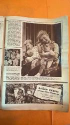 HAYAT HAFTALIK HABER MECMUA, DERGİSİ - ORTA SAYFA POSTER: BİRİNCİ BÜYÜK MİLLET MECLİSİ C.Esad Auseven CELAL ESAD ARSEVEN'IN BIR YAGLIBOYA TABLOSUNDAN - SAYI: 17 24 NİSAN 1959 SIRA NO: 133 ŞARLO – MAURICE CHEVALIER – SÜREYYA – ORSINI – ELIZABETH TAYLOR – HALİDE EDİP ADIVAR – ADNAN MENDERES – SALAHADDİN ARBEL – DAVID BLAIR – PETER CLEGG – FİKRET OTYAM – SADI ATİKKAN – EKREM APAYDIN – HİKMET FERİDUN ES – SEMİHA ES – ŞEVKET RADO – HİKMET ANDAÇ – İBRAHİM ÇAMLI ŞARLO’DAN GENÇ KALMANIN SIRRI: “İŞTE HAYATIM” – SÜREYYA VE ORSINI MACERASI – ELIZABETH TAYLOR’UN YENİ HÜVİYETİ VE AŞKI – HALİDE EDİP’İN MİLLİ MÜCADELE HATIRALARI – ESKİŞEHİR’DEN ÇEHRELER VE PROFESÖRLER – AYDINLILARIN HİLTON’DA EFE GECESİ – HOLLANDA’DA ÇİÇEK BAYRAMI VE TÜRK ELÇİSİ – BELÇİKA KONGOSUNDA AVRUPALI GÜZELLER – BAŞKALARININ HAYATINA ÖZENME ÜZERİNE SOHBET – AKŞEHİR YUNAK’TA BİR AV HİKÂYESİ – ST. GERMAIN’DE NATO KÖYÜ VE TÜRK AİLELERİ – DÜNYANIN EN GARİP KÖYÜ – NATO BİNGO GECELERİ -  EKSİKSİZ TAM TAKIM 48 SAYFA