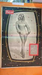 HAYAT HAFTALIK HABER MECMUA, DERGİSİ - ORTA SAYFA POSTERİ : Mamie Hayat van Doren - SAYI: 116 26 ARALIK 1958 SIRA NO: 116 MAMIE VAN DOREN – CAROLE LESLEY – MİÇİKO SODA – VELİAHT AKİHİTO – PRENSES SAHNAZ – MAHNAZ – GINA LOLLOBRIGIDA – YUL BRYNNER – TYRONE POWER – ELGA ENDERSEN – BESSIE BREUER – ŞEVKET RADO – İBRAHİM ÇAMLI – SADUN ALTUNA – SEMİRAL BİLBAŞAR – HİKMET ANDAÇ – AYHAN ERER – HAYRİ USTA – HOCİ AGOP – KARABET DOLMACIYAN – GENERAL CHIANG KAI SHEK – GENERAL TAHSİN YAZICI YILBAŞI HEDİYESİ: MAMIE VAN DOREN’İN YALDIZ ÇERÇEVELİ POSTERİ – GÜNEŞİN GELİNİ MİÇİKO SODA VE VELİAHT AKİHİTO’NUN NİŞANI – PRENSES SAHNAZ’IN KIZI MAHNAZ’IN DOĞUMU – GINA LOLLOBRIGIDA’NIN “SEBA MELİKESİ” FİLMİNDEKİ ELEŞTİRİSİ – İRAN ŞAHI’NIN SON GÖZDESİ ELGA ENDERSEN – BERLİN’DE BÖLGE SAVAŞLARI VE SOVYET ABİDESİ – ZORLA SAADET OLMAZ: ŞEVKET RADO’DAN EVLİLİK ÜZERİNE SOHBET – PİŞMANİYE TARİHİ, YAPIMI VE GELENEĞİ – GALATASARAY HATIRALARI İÇİN OKUYUCUYA RESİM ÇAĞRISI – BAYRAK YARIŞI VE KO -  EKSİKSİZ TAM TAKIM 48 SAYFA