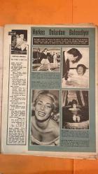 HAYAT HAFTALIK HABER MECMUA, DERGİSİ - ORTA SAYFA POSTERİ : Mamie Hayat van Doren - SAYI: 116 26 ARALIK 1958 SIRA NO: 116 MAMIE VAN DOREN – CAROLE LESLEY – MİÇİKO SODA – VELİAHT AKİHİTO – PRENSES SAHNAZ – MAHNAZ – GINA LOLLOBRIGIDA – YUL BRYNNER – TYRONE POWER – ELGA ENDERSEN – BESSIE BREUER – ŞEVKET RADO – İBRAHİM ÇAMLI – SADUN ALTUNA – SEMİRAL BİLBAŞAR – HİKMET ANDAÇ – AYHAN ERER – HAYRİ USTA – HOCİ AGOP – KARABET DOLMACIYAN – GENERAL CHIANG KAI SHEK – GENERAL TAHSİN YAZICI YILBAŞI HEDİYESİ: MAMIE VAN DOREN’İN YALDIZ ÇERÇEVELİ POSTERİ – GÜNEŞİN GELİNİ MİÇİKO SODA VE VELİAHT AKİHİTO’NUN NİŞANI – PRENSES SAHNAZ’IN KIZI MAHNAZ’IN DOĞUMU – GINA LOLLOBRIGIDA’NIN “SEBA MELİKESİ” FİLMİNDEKİ ELEŞTİRİSİ – İRAN ŞAHI’NIN SON GÖZDESİ ELGA ENDERSEN – BERLİN’DE BÖLGE SAVAŞLARI VE SOVYET ABİDESİ – ZORLA SAADET OLMAZ: ŞEVKET RADO’DAN EVLİLİK ÜZERİNE SOHBET – PİŞMANİYE TARİHİ, YAPIMI VE GELENEĞİ – GALATASARAY HATIRALARI İÇİN OKUYUCUYA RESİM ÇAĞRISI – BAYRAK YARIŞI VE KO -  EKSİKSİZ TAM TAKIM 48 SAYFA