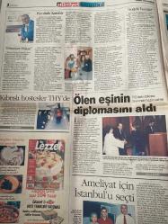 HÜRRİYET İSTANBUL GAZETESİ DOĞUM GÜNÜ HEDİYESİ -4 ŞUBAT 1999-Ebru Gündeş-Gülben Ergen-Ursula Andress-Elsa Martinelli-Gina Lollobrigida-Claudia Cardinale-Melis Cırpanlı-Banu Tuna-Alep Ulusay-Süheyl Batum-Engin Eker-Ayşen Gür-Mesude Erşan-Kemal Diyarbekir-Olga Unaydı-Ruhan Taş-Özden Atik-Mustafa Küçük-Ateş Çelik-Albay Murat Hatip-Hakim Yılmaz-Hasan Yılmaz-Hakan Yılmaz-Tülay Savkay-Ayşen Gür-Onur Savcı-Süleyman Yüce-Süleyman Demirel  Kuryeler korkutuyor-Yaşlı hastalara gündüz bakımevi-Yılda iki trilyon-Ortadoğu yerel yönetim merkezi-Pera Palas bakım istiyor-Belediye reklam zengini-Kardeş cinayetinde esrar perdesi-Adliyede hüngür hüngür ağladı-300 milyarlık sigorta vurgunu yargıda-Suçumuz eşya taşımak-Bizans’a rengini veren mor-Pera Palas’a makyaj lazım-Ebru’nun dudak uçuklatan fiyatı-Gülben ekrana yerleşti-Bu yıldızlar şarap gibi-Bunama kader değil-Köşe yazıları-Gürtuna’nın vaatleri-MTV’den açıklama-Eroğlu ayrıldı-Okul müdürlerine ders-Poliste dün-Onuru kırıldı adliyede ağladı-Şehirde bug