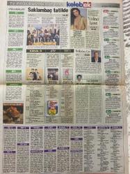 HÜRRİYET GAZETESİ DOĞUM GÜNÜ HEDİYESİ -20 TEMMUZ 1996-Andrea Cecchi-Kata Ayşe Arman-Yurtsan Atakan-Tufan Türenç-Gülden Aydın-Cengiz Yüzsever-Nilhan Sesalan-Zeynep Güven-Hulki Cevizoğlu-Cem Özer-Scott McNealy-Cengiz Semercioğlu-Carl Schultz-Demi Moore-Michael Biehn-Jürgen Prochnow-Peter Friedman-Nurseli İdiz-Bruce Geller-Sema Özkan-Zuhal Olcay-Hülya Uğur-Güngör Bayrak-Serdar Turgut-Ayşe Özek Karasu-Edwin Bustillos-Ndyokoro Amnoni-Albene Simeonova-Bill Ballantine-Nilüfer Demir-Mustafa Duran-Nurten Akarsu  Hürriyet tarih boyunca en kaliteli şarapları üreten Chianti’de-Hem kutsal hem günah şarap-Aktif kadercilik-Kafa kazıtmanın sonuçları-Cumartesi Anneleri Genç Etkinlikte-Atlanta teknoloji oyunları-Firewall yazılımları ve güvenli network’ler-Bilgisayarla beste yarışması-internet tekeline karşı güç birliği-Saklambaç tatilde-Yedinci İşaret-Dedikoducu Cem-Atv’yi protesto ediyorum-Şarabı Sümerler’in bulduğu ortaya çıktı-Şarap-Sinem Kanal D-Kapıcılar Kralı-Saklambaç-Yedinci İşaret-Sonuçsuz tart