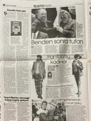 HÜRRİYET GAZETESİ DOĞUM GÜNÜ HEDİYESİ -29 EKİM 1995-Tuğrul Savkay-Orkun Orçun-Ayşe Arman-Serdar Turgut-Hadi Uluengin-Ayşe Karasu-Gila Benmayor-Lale Barçın-İzzet Çapa-Zeynep Güven-Kutup Dalgakıran-Seyfettin Turan-Hıfzı Topuz-Atilla Özkırımlı-Işıl Kasapoğlu-Ahmet Leventoğlu-Bülent Ortaçgil-Linda Evangelista-Fidel Castro-Winston Churchill-Senka Cou-Cousteau-Jean Michel Cousteau-Tijen Akkul-Gülay Girteken-Rumeli Ortagil-Selim İleri-Ersin-Ebru Gündeş-Tamer Karadağlı-Haluk Çevikoğlu-Ahmet Uluçay-Sibel Sürel  Adresinize puro servisi-Sigaranın makbulü-Sigar içmenin incelikleri-Bir sigaranın anatomisi-Üç aşkı var-Ünlü tiryakiler-Puro ayrıcalıktır-Od olmayan yerde tütün bolmas-Savaşta ve barışta puro-Sigar muhabbeti-Ayşe’nin gözlüğü-Kurtuluş meridyeni-Elveda fantazyaya-Yeşil muhabbet-Cousteau Cousteau’ya karşı-Mavi Polonya-Otap yenilendi-Duble Kappa-Severim ve yerim-Cildini tanı-Blue Erenköy’de-Flor Mar’ın yeni serisi-Colors’ın seyahati-Hiç geçmeyen moda-Çok sesli çok renkli-Vaganova metodu-Mode