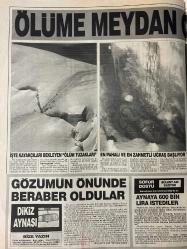 BUGÜN 2 GAZETESİ DOĞUM GÜNÜ HEDİYESİ - 31 MART 1991-Türkiye ufo raporu-uzaylılar aramızda dolaşıyor-deli çay ver oğlumu-gözyaşlı anne çayda kaybolan oğlunu bekliyor-kamer gezer-cin kovan formülü-üç zengin çocuğu bir hanımla aşk yaparken alemi videoya çektirdi Ahmet Hulusi-Dünya vücut şampiyonu Arnold Schwarzenegger-Robb Flyn-Anthony Hopkins-bülent abi yazıyor-Kilise genelev sahibinin bağışını reddetti-ünlü aktör Julia Roberts oğlunun nişanlısına aşık oldu-rekor saatte 134 kez orgazm-Leyla Mansur oklava-hüner Önder-iki ile beş yaş arası daha çok rastlanır-küçük çocuklarda davranış bozukluğu-kızını dövmeyen damadını döver-gece misafirliğine giden çift evde bıraktıkları on yaşındaki çocuğa yüksek dozda ilaç verip uyuttu cahil çift eve geldiğinde çocuklarını ölü buldu-Atilla Dorsay