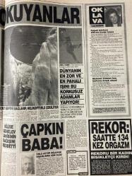 BUGÜN 2 GAZETESİ DOĞUM GÜNÜ HEDİYESİ - 31 MART 1991-Türkiye ufo raporu-uzaylılar aramızda dolaşıyor-deli çay ver oğlumu-gözyaşlı anne çayda kaybolan oğlunu bekliyor-kamer gezer-cin kovan formülü-üç zengin çocuğu bir hanımla aşk yaparken alemi videoya çektirdi Ahmet Hulusi-Dünya vücut şampiyonu Arnold Schwarzenegger-Robb Flyn-Anthony Hopkins-bülent abi yazıyor-Kilise genelev sahibinin bağışını reddetti-ünlü aktör Julia Roberts oğlunun nişanlısına aşık oldu-rekor saatte 134 kez orgazm-Leyla Mansur oklava-hüner Önder-iki ile beş yaş arası daha çok rastlanır-küçük çocuklarda davranış bozukluğu-kızını dövmeyen damadını döver-gece misafirliğine giden çift evde bıraktıkları on yaşındaki çocuğa yüksek dozda ilaç verip uyuttu cahil çift eve geldiğinde çocuklarını ölü buldu-Atilla Dorsay