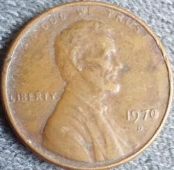 AMERİKA 1 Cent, 1970 