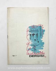 [NADİR YEREL SÜRELİ YAYINLAR] Balıkesirliler dergisi. [İLK DÖRT SAYI] 30 Mart 1968 - 3 Nisan 1971. Balıkesirliler Tanışma ve Yardımlaşma Cemiyeti Adına İmtiyaz Sahibi: Enver Durmaz