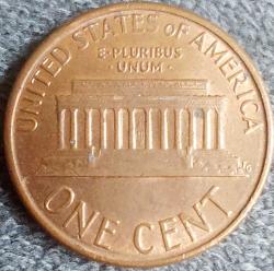AMERİKA 1 Cent, 1986 ÇÇT (Abraham Lincoln)