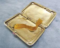 AnTiKa AVRUPA HaRiKa GÜMÜŞ TÜTÜN-SİGARA TABAKASI.....