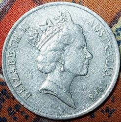 AVUSTRALYA 10 Cent, 1988 ÇÇT 