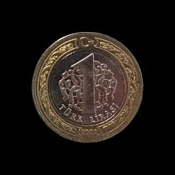 2022 1 lira 1915 Çanakkale Köprüsü UC#199 ÇİL/MS-64