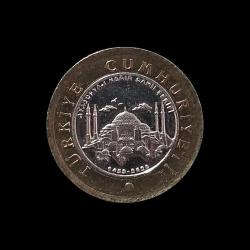 2020 1 lira Ayasofya Camii UC#170 ÇİL/MS-64