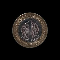 2020 1 lira Ayasofya Camii UC#170 ÇİL/MS-64