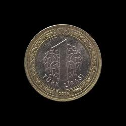 2016 1 lira 15 Temmuz Şehitleri ve Gazileri Anısına UC#128 ÇİL/MS-63