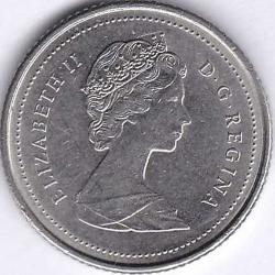 KANADA 10 Cent, 1989 ÇA 