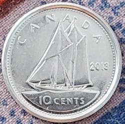KANADA 10 Cent, 2013 ÇİL 