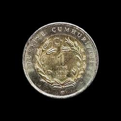 2015 Hayvanlar Serisi 1 lira Ankara Keçisi UC#109 ÇİL/MS-65