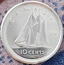 KANADA 10 Cent, 2019 ÇİL 