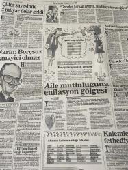 SABAH EKONOMİ GAZETESİ DOĞUM GÜNÜ HEDİYESİ - 22 AĞUSTOS 1992 -Borsa-Döviz-Endeks-Gösterge sabah ekonomi sizi her konuda bilgilendirir-puan durumu-yükselenler-düşenler-borsa faresi-yatırımcının borsa günlüğü-Senem Erdil-Brooker gözüyle-cebinizdeki paranın seyir defteri-bankalarda uygulanan faiz oranları-günlük fon-fonlar-şirketlerden-en çok kazandıran hisse senetleri-en çok kaybettiren hisse senetleri-Dünya ekonomi basını-osman ulagay-sanayici pastamı yesin-nejat eczacıbaşı-Süleyman Demirel-Bayram başaran-Turgut Özal Sakıp Sabancı‘yı kabul etti-Tansu Çiller-enflasyonda kime inanalım-kendimi denize mi atayım-Halit narin borçsuz sanayici olmaz-bütçe açığı 50 trilyonu bulacak-Tansu Çiller sanayisinde 2 milyar $ geldi-grevden korkan işveren sendikaya boyun eğiyor-aile mutluluğuna enflasyon gölgesi-kalemle dünyayı fethediyoruz- Özdemir Sabancı-Yiğit Gül Öksüz-Meral Tamer-Faruk Süren-SSK Genel müdürünü işçi seçsin-sertifikalara da konutlara da yazık