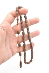 USTA İŞİ SİSTEMLİ KAPSÜL KESİM LİLA SIKMA KEHRİBAR TESBİH 129