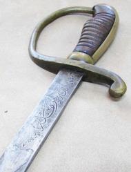 NaDiR  OSMANLI ToPÇu SUBAY KILICI......YazıLı