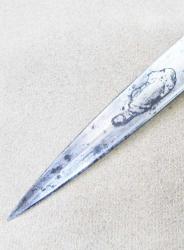 NaDiR  OSMANLI ToPÇu SUBAY KILICI......YazıLı