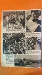 HAYAT HAFTALIK HABER MECMUA, DERGİSİ - SIRA NO: 20 SAYI: 20 22 ŞUBAT 1957 HALİDE EDİB ADIVAR - MARLA JUDGE - JEAN COCTEAU - ŞEYH ABDULLAH - LÜTFİ KIRDAR - FAHRETTİN KERİM GÖKAY - ADNAN MENDERES - HEINTZ ARNATZ - BILL HALEY - GENERAL WHITE AKİLE HANIM SOKAĞI - HER KESEYE UYGUN HAVUZ - BOŞ DURANI ALLAH SEVMEZ - DİRİLEN ÖLÜ - HERŞEY REKLAM İÇİN - DÖNMEK YOK - UCUZ ATLATILDI - ÜMİT VE CESARET - BARIŞ SAHNESİ - 144 SAATTİR ÇALIYOR - KIRAL GELİYOR - DEV KONVOY - MINICIK KURAN CİLTLERİ - İNGİLİZ SOMALİSİ HALKININ MÜSLÜMAN OLUŞU - MUKADDES EŞYA - ELYAZISI KURAN -  EKSİKSİZ TAM TAKIM 48 SAYFA