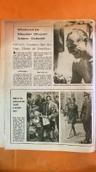 HAYAT HAFTALIK HABER MECMUA, DERGİSİ - SIRA NO: 618 SAYI: 33 AĞUSTOS 1968 TWIGGY - MARILYN MONROE - ALEXANDER DUBCEK - LEONID BREJNEV - ALEXEI KOSİGİN - NIKOLAI PODGORNY - IVAN YAKUBOVSKI - LEYLA ATAKAN - HASAN ATAKAN - EMEL ATAKAN - FİKRET YÜZATLI TWIGGY Mİ MARILYN MONROE MU - MOSKOVA’YA MEYDAN OKUYAN ADAM DUBCEK - ÇEKOSLOVAKYA’DA SİYASİ GERİLİM - CIERNA NAD TISOU GÖRÜŞMELERİ - BREJNEV’İN HASTALIĞI - VARŞOVA PAKTI MANEVRALARI - DUBCEK’İN HÜRRİYET MÜCADELESİ - MÜNİH ANLAŞMASINDAN BERİ EN HEYECANLI ANLAR - 67 İLİN TEK KADIN BELEDİYE BAŞKANI LEYLA ATAKAN - EV VE ŞEHİR YÖNETİMİNİ BİRLİKTE YÜRÜTEN KADIN - MİNİ ETEK ELEŞTİRİSİ - İDEAL KADIN TARİFİ - MÜCADELE GÜNLERİ VE FİKRET YÜZATLI ANISI-  EKSİKSİZ TAM TAKIM 48 SAYFA