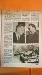 HAYAT HAFTALIK HABER MECMUA, DERGİSİ - SIRA NO: 618 SAYI: 33 AĞUSTOS 1968 TWIGGY - MARILYN MONROE - ALEXANDER DUBCEK - LEONID BREJNEV - ALEXEI KOSİGİN - NIKOLAI PODGORNY - IVAN YAKUBOVSKI - LEYLA ATAKAN - HASAN ATAKAN - EMEL ATAKAN - FİKRET YÜZATLI TWIGGY Mİ MARILYN MONROE MU - MOSKOVA’YA MEYDAN OKUYAN ADAM DUBCEK - ÇEKOSLOVAKYA’DA SİYASİ GERİLİM - CIERNA NAD TISOU GÖRÜŞMELERİ - BREJNEV’İN HASTALIĞI - VARŞOVA PAKTI MANEVRALARI - DUBCEK’İN HÜRRİYET MÜCADELESİ - MÜNİH ANLAŞMASINDAN BERİ EN HEYECANLI ANLAR - 67 İLİN TEK KADIN BELEDİYE BAŞKANI LEYLA ATAKAN - EV VE ŞEHİR YÖNETİMİNİ BİRLİKTE YÜRÜTEN KADIN - MİNİ ETEK ELEŞTİRİSİ - İDEAL KADIN TARİFİ - MÜCADELE GÜNLERİ VE FİKRET YÜZATLI ANISI-  EKSİKSİZ TAM TAKIM 48 SAYFA