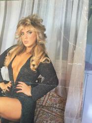 AHU TUĞBA'NIN BÜYÜK BOY KARTPOSTAL FOTOĞRAFI, DÖNEMİNE AİT ORİJİNAL - 34 x 24 cm EBADINDA