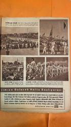 HAYAT HAFTALIK HABER MECMUA, DERGİSİ - ORTA SAYFA POSTER : RESSAM IBRAHIM SAF Hayat istanbulun 508. fetih yıl dönümü münasebetiyle FATİH SULTAN MEHMET - SIRA NO: 9 SAYI: 23 TARİH: 1 HAZİRAN 1961 ŞEVKET RADO - HİKMET FERİDUN ES - SADUN ALTUNA - FİKRET ANT - HİKMET ANDAÇ - ORHAN TAHSİN - KEMALEDDİN TULCU - TURGUT ETİNGÜ - ADNAN ERİM - ERDOĞAN SEVGIN - İHSAN TAYLI - TURGUT BIÇAKÇIOĞLU - SERGİN BURAK - İNAL TENGİZMAN - EROL DERNEK - NECDET İŞLER - YILMAZ ÇETİNER - OZAN SAĞDIÇ - İSMET İNÖNÜ - CEMAL GÜRSEL - İZZETTİN ÖZDİLEK - KORG. TURAL - TUĞG. GÜVENTÜRK - TÜMG. TULGA - CEMAL TURAL - MUKADDES HANIM - KARA AHMET - HÜSEYİN AĞA - ZİBA HANIM - TÜFEKÇİ İBRAHİM ALA - HİKMET FERİDUN ES - NECDET İŞLER - CEBECİ - ANITKABİR - MİTHATPAŞA STADI - VATAN CADDESİ - BEYAZIT MEYDANI - HÜRRİYET MEYDANI - DOLMABAHÇE SARAYI - TOPKAPI - EMİNÖNÜ - KONGO - ANGOLA - MOZAMBİK - VARNA - FRANGA KÖYÜ - AHİBOZ KÖYÜ - 27 MAYIS DEVRİMİ - İKİNCİ CUMHURİYET ANAYASASI - TMTF - 1. ORDU - ÖRFİ  -  EKSİKSİZ TAM TAKIM 48 SAYFA