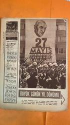 HAYAT HAFTALIK HABER MECMUA, DERGİSİ - ORTA SAYFA POSTER : RESSAM IBRAHIM SAF Hayat istanbulun 508. fetih yıl dönümü münasebetiyle FATİH SULTAN MEHMET - SIRA NO: 9 SAYI: 23 TARİH: 1 HAZİRAN 1961 ŞEVKET RADO - HİKMET FERİDUN ES - SADUN ALTUNA - FİKRET ANT - HİKMET ANDAÇ - ORHAN TAHSİN - KEMALEDDİN TULCU - TURGUT ETİNGÜ - ADNAN ERİM - ERDOĞAN SEVGIN - İHSAN TAYLI - TURGUT BIÇAKÇIOĞLU - SERGİN BURAK - İNAL TENGİZMAN - EROL DERNEK - NECDET İŞLER - YILMAZ ÇETİNER - OZAN SAĞDIÇ - İSMET İNÖNÜ - CEMAL GÜRSEL - İZZETTİN ÖZDİLEK - KORG. TURAL - TUĞG. GÜVENTÜRK - TÜMG. TULGA - CEMAL TURAL - MUKADDES HANIM - KARA AHMET - HÜSEYİN AĞA - ZİBA HANIM - TÜFEKÇİ İBRAHİM ALA - HİKMET FERİDUN ES - NECDET İŞLER - CEBECİ - ANITKABİR - MİTHATPAŞA STADI - VATAN CADDESİ - BEYAZIT MEYDANI - HÜRRİYET MEYDANI - DOLMABAHÇE SARAYI - TOPKAPI - EMİNÖNÜ - KONGO - ANGOLA - MOZAMBİK - VARNA - FRANGA KÖYÜ - AHİBOZ KÖYÜ - 27 MAYIS DEVRİMİ - İKİNCİ CUMHURİYET ANAYASASI - TMTF - 1. ORDU - ÖRFİ  -  EKSİKSİZ TAM TAKIM 48 SAYFA