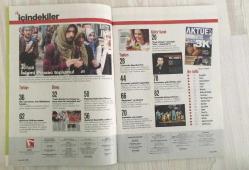 YENİ AKTÜEL HAFTALIK HABER DERGİSİ - SAYI 140 - 13/19 MART 2008 RECEP İVEDİK: “FAST SIKILGAN” GENÇLİĞİN “ÜBER-MAGANDA”SI - DİNDAR KESİMDE ANTİDEPRESAN PATLADI: İSLAMİ PROZAC TOPLUMU - KÜRT SORUNUNDA AKP VE ORDU EL ELE - CHP VE MHP’NİN DEMOKRASİ ÇIKIŞI: KİM DEMOKRAT, KİM DERİN? - IRAKLI KÜRTLER’DE TÜRKİYE’YE DERİN MUHABBET - GAZZE’Yİ GAZZELİLER ANLATIYOR: AÇIK HAVA HAPİSHANESİ - MORO MÜSLÜMANLARI: FİLİPİNLER’DE İKİNCİ KOSOVA - ÖZEL DEDEKTİFLER İÇİN “SHERLOCK HOLMES” YASASI GELİYOR - SEBZECİ HANNIBALLAR: RAW FOOD AKIMI VE “CANLI BESİN” MODASI - TUZLA’DA YÜKSEKTE CAN PAZARI: 3 METREDEN %85 ÖLÜM - KİMYASAL MUTLULUK BAĞIMLILIĞI: 27.6 MİLYON KUTU ANTİDEPRESAN - SENARİSTLER HAFTADA 6 GÜN, GÜNDE 16 SAAT ÇALIŞIYOR -  ŞAHAN GÖKBAKAR - SEFA SAYGILI - ÖMER LAÇİNER - SONER ÇAĞATAY - MEHMET ALİ KILIÇBAY - KEMAL SAYAR - NIHAL BENGİSU KARACA - SELAHATTİN YUSUF - AYŞE KORA - AYŞE ÇAVDAR - AHMET ORS - SALİH MEMECAN - PERİHAN MAGDEN - SÖNMEZ KARAKURT - ÇAĞLA KALAFAT - CANAN DİLA - SERHAT GURPINAR98 SAYFA