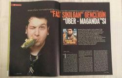 YENİ AKTÜEL HAFTALIK HABER DERGİSİ - SAYI 140 - 13/19 MART 2008 RECEP İVEDİK: “FAST SIKILGAN” GENÇLİĞİN “ÜBER-MAGANDA”SI - DİNDAR KESİMDE ANTİDEPRESAN PATLADI: İSLAMİ PROZAC TOPLUMU - KÜRT SORUNUNDA AKP VE ORDU EL ELE - CHP VE MHP’NİN DEMOKRASİ ÇIKIŞI: KİM DEMOKRAT, KİM DERİN? - IRAKLI KÜRTLER’DE TÜRKİYE’YE DERİN MUHABBET - GAZZE’Yİ GAZZELİLER ANLATIYOR: AÇIK HAVA HAPİSHANESİ - MORO MÜSLÜMANLARI: FİLİPİNLER’DE İKİNCİ KOSOVA - ÖZEL DEDEKTİFLER İÇİN “SHERLOCK HOLMES” YASASI GELİYOR - SEBZECİ HANNIBALLAR: RAW FOOD AKIMI VE “CANLI BESİN” MODASI - TUZLA’DA YÜKSEKTE CAN PAZARI: 3 METREDEN %85 ÖLÜM - KİMYASAL MUTLULUK BAĞIMLILIĞI: 27.6 MİLYON KUTU ANTİDEPRESAN - SENARİSTLER HAFTADA 6 GÜN, GÜNDE 16 SAAT ÇALIŞIYOR -  ŞAHAN GÖKBAKAR - SEFA SAYGILI - ÖMER LAÇİNER - SONER ÇAĞATAY - MEHMET ALİ KILIÇBAY - KEMAL SAYAR - NIHAL BENGİSU KARACA - SELAHATTİN YUSUF - AYŞE KORA - AYŞE ÇAVDAR - AHMET ORS - SALİH MEMECAN - PERİHAN MAGDEN - SÖNMEZ KARAKURT - ÇAĞLA KALAFAT - CANAN DİLA - SERHAT GURPINAR98 SAYFA