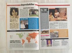 YENİ AKTÜEL HAFTALIK HABER DERGİSİ - SAYI 145 - 17/23 NİSAN 2008 BAFRASPOR CİNAYETLERİNİN EN ŞÜPHELİ İSMİ KENDİNİ YARGILADI - KARBON EMİSYON BORSASI: KİRLİ HAVA ALINIR SATILIR - SUDAN ORDUSUNU GİYDİREN TÜRK İŞADAMI OKTAY ERCAN - MÜNİR ÖZKUL PATLAMASI: “YAŞAR USTA” KRİTERLERİ TOPLUMSAL HAREKETE DÖNÜŞÜYOR - DR. HİKMET KIVILCIMLI’NIN KAYIP ARŞİVİ: ZİNDAN HAYATI VE GİZLİ BÖLÜMLER - OTURDUĞUN YERDEN KİLO VER: YATALAK HASTALAR İÇİN GELİŞTİRİLDİ - “HATIRLA SEVGİLİ” TAŞ GİBİ BİR DİZİ, POLİTİK FİLMİMİZ YOK AMA… - “DEVLETİ KURTARMA” GEREKÇESİ: ENES KABAKERYA’DAN İSLAM VE SEKÜLARİZM TARTIŞMASI - SERGIO RAMAZZOTTI’DEN BETON DUVARLARLA ÇEVRİLİ BATI ŞERİA İZLENİMLERİ - SINIRLARINI SAVAŞ ÇİZİYOR: SINIR TANIMAYAN DOKTORLAR’DAN KRİZ BÖLGELERİNE TANIKLIK - RAMAZAN ÖNEN’DEN TUVALDE KINA GECESİ: PARMAKLARLA RESİM - FUAT KEYMAN - HİKMET KIVILCIMLI - MÜNİR ÖZKUL - RAMAZAN ÖNEN - ENES KABAKERYA - SERGIO RAMAZZOTTI - OKTAY ERCAN - MEHMET ALİ KILIÇBAY - KEMAL SAYAR - ALPER GÖRMÜŞ - NIHAL BENGİSU KARAC 98 SAYFA