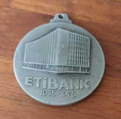 Etibank 40 . Yıl hatıra Anahtarlık 1975