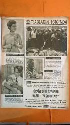 HAYAT HAFTALIK HABER MECMUA, DERGİSİ - ORTA SAYFA POSTER: TÜRKİYE ŞAMPİYONLAR ER MEYDANINA ÇIKIYOR - SIRA NO: 7 SAYI: 30 TARİH: 20 TEMMUZ 1967 BORA BORA'DA AŞKA YASAK YOK - FLAŞLARIN IŞIĞINDA - YENİ TESİSLER - ONUNCU ÇOCUĞUNA DA İSİM BULABİLDİ - JOHNSON DEDE - TÜRKİYE'DEKİ SEFİRELER NASIL YAŞIYORLAR ROLF LASA - HUA'NUL - CHRISTINE - PRENSES GRACE - GILBERT BECAUD - FRANÇOISE HARDY - SÜLEYMAN DEMİREL - ROBERT KENNEDY - ETHEL KENNEDY - DOUGLAS HARRIMAN - LYNDON B. JOHNSON - LUCI JOHNSON - PAT NUGENT - PATRICK LYNDAN NUGENT - PRENSES MARGRETHE'İN BİTMEYEN BALAYI - BORA BORA'DA AŞKA YASAK YOK - İDEAL EV KADINI YARIŞMASI - TAMURE - CİNSİ KONULAR - KIZLARIN AŞK ÇAĞI - YAŞLILAR AYNI KAFADA PRENSES MARGRETHE - PRENS HENRI - ROLF LASA - HUA'NUL - CHRISTINE -  EKSİKSİZ TAM TAKIM 48 SAYFA