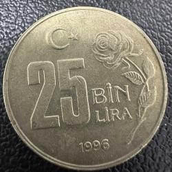 Türkiye 25 Bin Lira 1996. (25.000)