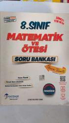 SAYDAM YAYINLARI 8 SINIF MATEMATİK VE ÖTESİ SORU BANKASI ÖĞRETMEN ÖRNEĞİDİR ( ÇÖZÜLMEMİŞ KULLANILMAMIŞ)