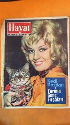 HAYAT HAFTALIK HABER MECMUA, DERGİSİ - ORTA SAYFA POSTER : RESSAMI MIMARZADE MEHMET ALL Hac mevsimi dolayısıyle... KABENİN 65 YIL ÖNCE YAPILMIŞ BİR TABLOSU - SIRA NO: 747 SAYI: 5 TARİH: 28 OCAK 1971 EMEL SAYIN - YILMAZ ÖZTUNA - DÖRDÜNCÜ MURAT - KÖSEM SULTAN - DELİ MUSTAFA - VOLTAIRE - JOHN MILTON - PETRARQUE - F. D. ROOSEVELT - OSCAR WILDE - MONTESQUIEU - SYDNEY SMITH - BACON - JULES CLARETIE - DEMOSTEN - G. K. CHESTERTON - SACHA GUITRY - DIETER LUDWIG - LADY JACQUELINE ISAACS - LORD SNOWDON - PRENSES MARGARET - THEODORE SCHUBERT DÖRDÜNCÜ MURAT’IN RENKLİ VE ENTRİKALI HAYATI: YILMAZ ÖZTUNA’DAN TARİHİ DİZİ - KEDİ DOSTLARI VE GENÇ RESSAMLAR - DÜŞÜNCELER SÖZLÜĞÜ: KİTAP, KOCA, KOMŞU, KOMÜNİST, KONUŞMAK - UZAK DOĞU’DA SAVAŞ VE YAMYAMLIK: - LORD SNOWDON - PRENSES MARGARET - LADY JACQUELINE ISAACS - PETER SELLERS - READING MARKİSİ - THEODORE SCHUBERT - CENGİZ YARBAĞ - KUTLU ERTUNA - ALAATTİN AKSOY - TANGÜL AKAKINCI - OKTAY ANILANMERT - BURHAN UYGUR LORD SNOWDON V -  EKSİKSİZ TAM TAKIM 48 SAYFA