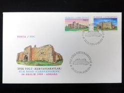 1999 İpek Yolu (Kervansaraylar)  İlk Gün Zarfı FDC