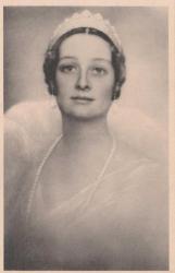 1935 BELÇİKA KRALİÇESİ S.M ASTRİD ESKİ DÖNEM KARTPOSTAL. KULLANILMAMIŞ