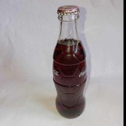 Coca cola 2007 futbol şişesi dolu