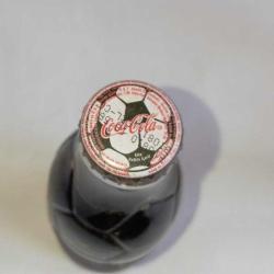 Coca cola 2007 futbol şişesi dolu