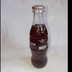 Coca cola 2007 futbol şişesi dolu