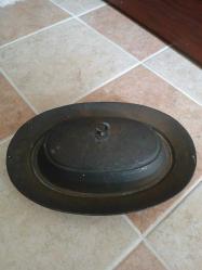 BAKIR OSMANLI AY YILDIZLI KAPAKLI ELİPS ENDER TABAK