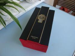 CHIVAS REGAL İÇKİ ŞİŞESİ KUTUSU / İÇİ KADİFE KAPLI SIRADIŞI KUTU + PROSPEKTÜSLER ( Şişe Yok ) - Made SCOTLAND