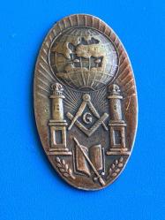 Antika Mason madalyon obje