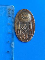 Antika Mason madalyon obje